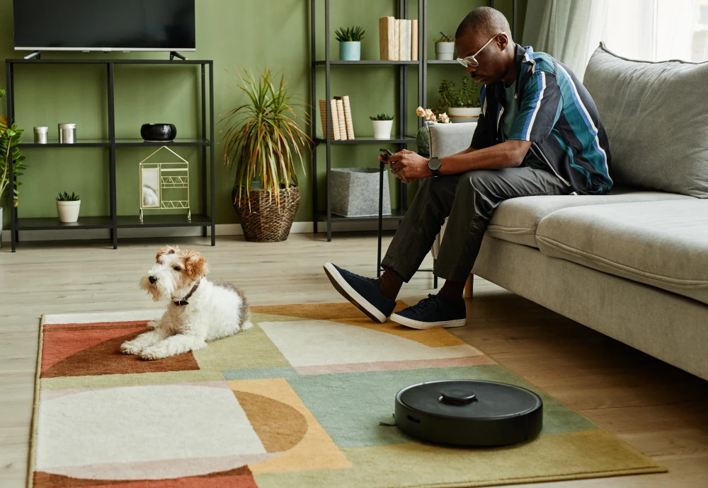 robot vacuum with self cleaning mop