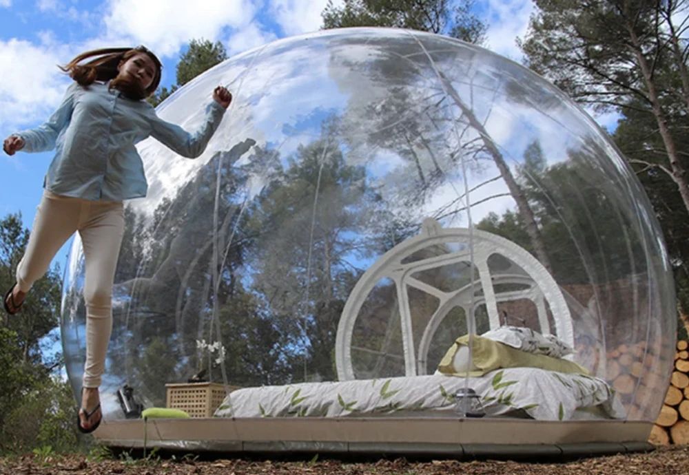 what is a bubble tent