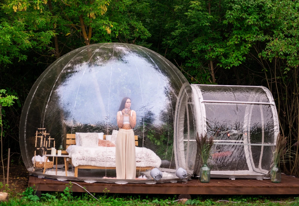 bubble hut tent